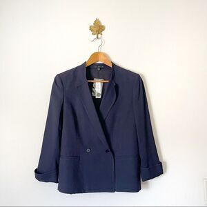 Theory | Jackets & Coats | Theory Dbl Breasted Blazer Sharkskin